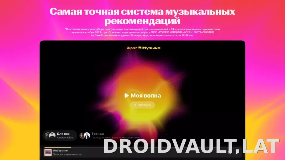 Яндекс Музыка скриншот 1